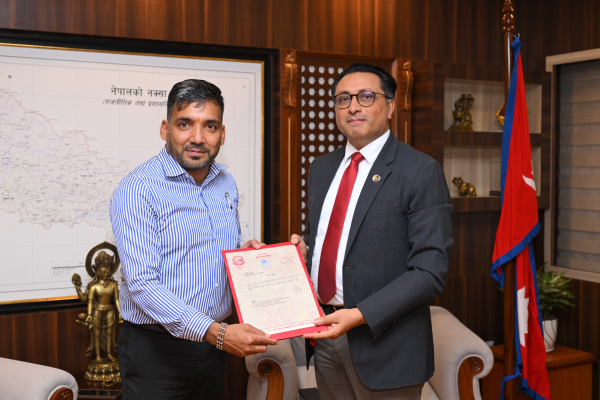 अर्थमन्त्री डा. स्वर्णिम वाग्लेको राजस्व सल्लाहकारमा एफसीए भोजन अर्याल नियुक्त अर्थमन्त्री डा. स्वर्णिम वाग्लेको राजस्व सल्लाहकारमा एफसीए भोजन अर्याल नियुक्त