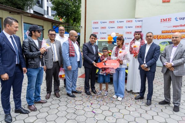 साउदीबाट टिक्मोमार्फत आइएमई गरेर पैसा पठाउँदा अभिषेकले पाए वीवाइडी अटो १ ईभी कार साउदीबाट टिक्मोमार्फत आइएमई गरेर पैसा पठाउँदा अभिषेकले पाए वीवाइडी अटो १ ईभी कार