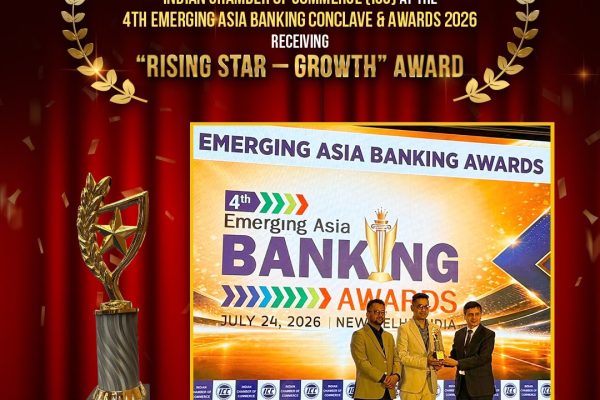 Mahalaxmi Bikas Bank Honored with Prestigious Award by the Indian Chamber of Commerce
