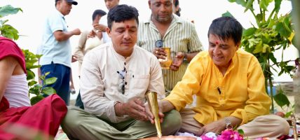 नवनिर्मित जालपादेवी केबलकार दुई महिनाभित्रै सञ्चालनमा आउने, मन्दिरमा क्षमा पूजा सम्पन्न